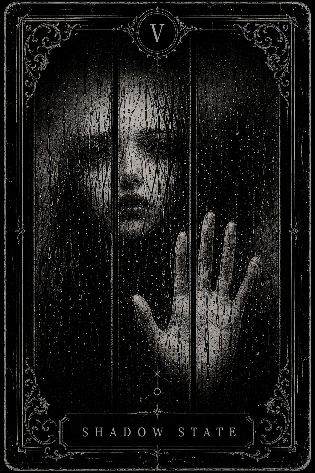 Shadow State tarot card VI — When the World Disappears