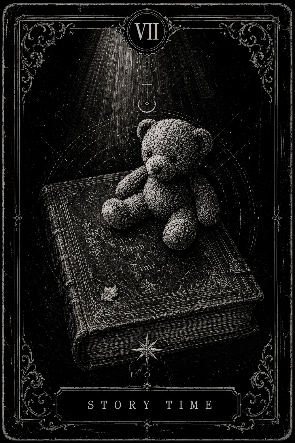 Shadow State tarot card VII — Story Time