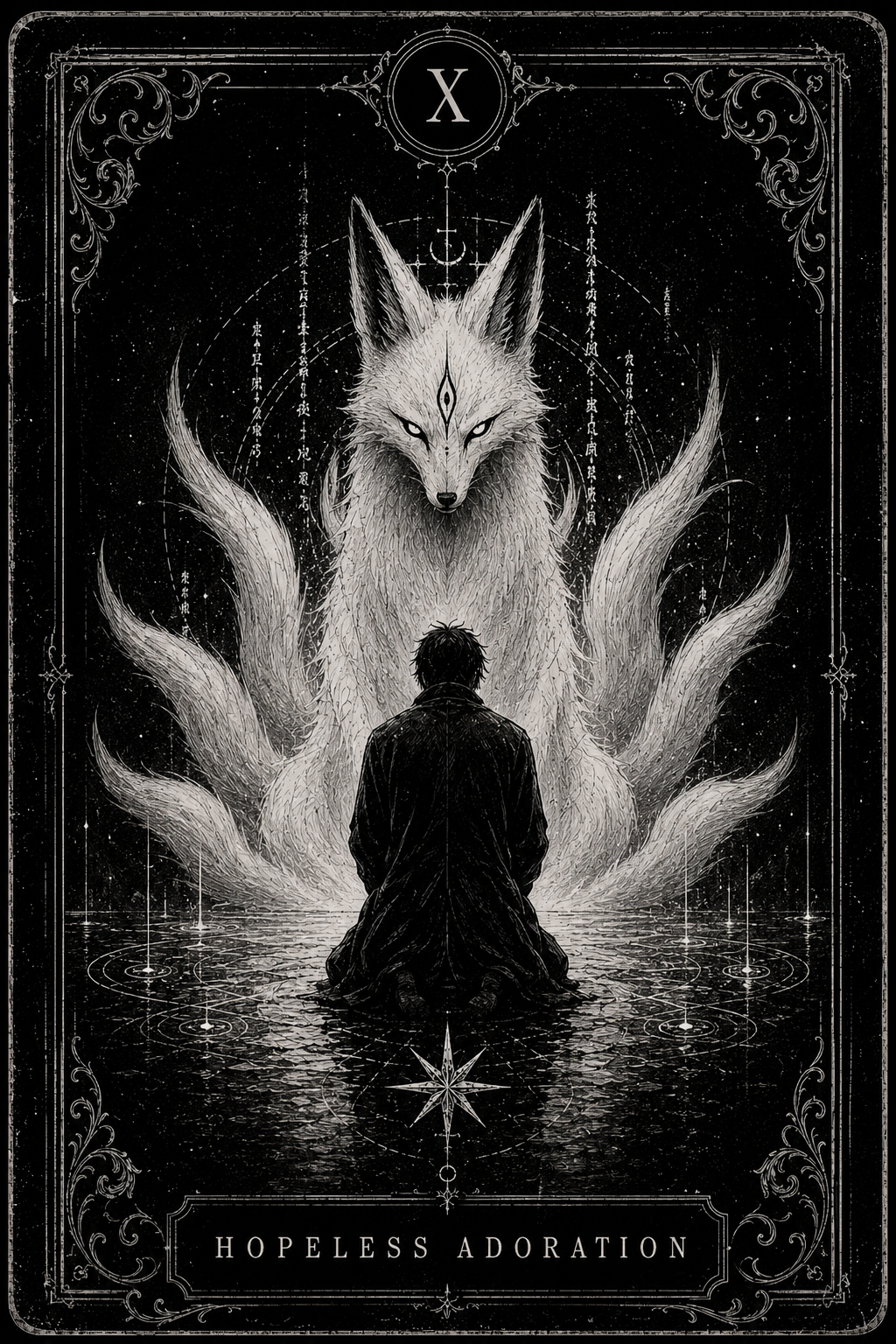 Shadow State tarot card X — Hopeless Adoration