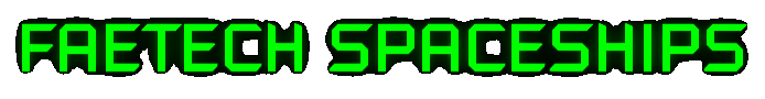 This is the Faetech Spaceships logo